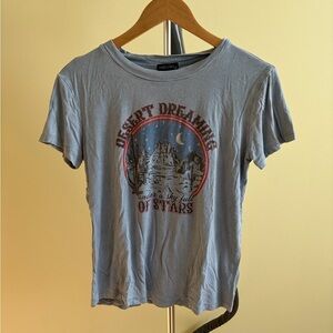Desert Dreaming Graphic Tee - Blue